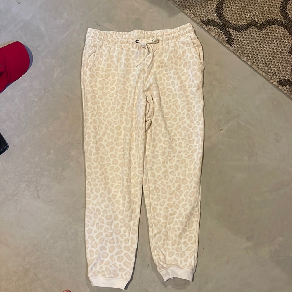 Old Navy Leopard Print Joggers